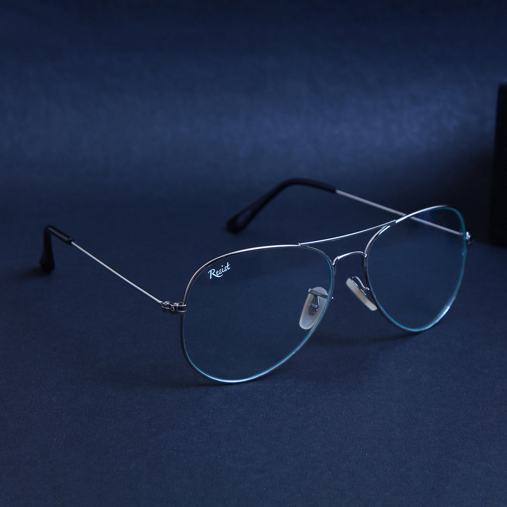 Good Vibrations - Aviator Silver Frame Prescription Sunglasses |  Eyebuydirect